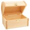 Wood Treasure Chest Box, 6 x 4-1/2 inch, Unfinished for Crafts | Woodpeckers